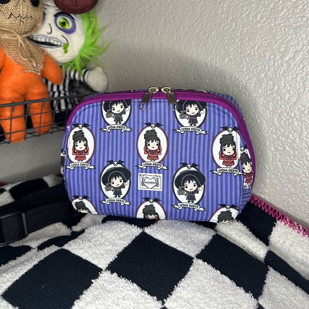 Beetlejuice Lydia Deetz Fanny pack.